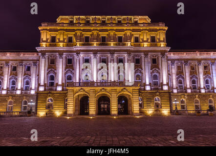 Royal palace in Budapest Hungary Stock Photo