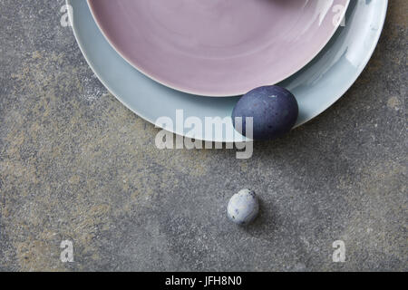 Painted easter eggs Stock Photo