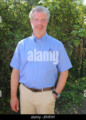 Zoo Director Dr. Kai Perret (Zoologischer Garten Magdeburg) Stock Photo