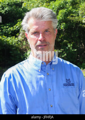 Zoo Director Dr. Kai Perret (Zoologischer Garten Magdeburg) Stock Photo