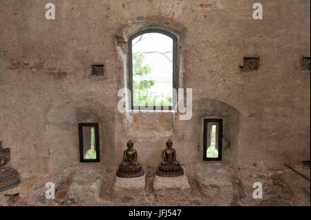 Italy, South Tirol, Pustertal, 'Messner Mountain Museum' MMM Ripa on castle Bruneck, Stock Photo