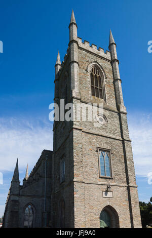 UK, Northern Ireland, County Down, Downpatrick, Down Cathedral, exterior Stock Photo