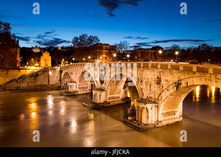 Europe, Italy, Lazio, Rome, Ponte Sisto, Stock Photo