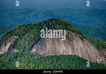 looking glass rock mountain in north carolina Stock Photo
