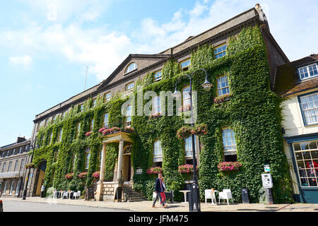 Angel Hotel, Angel Hill, Bury St Edmunds, Suffolk, UK Stock Photo