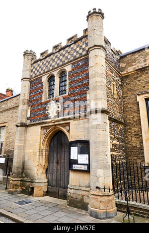 The Guildhall, Guildhall Street, Bury St Edmunds, Suffolk, UK Stock Photo