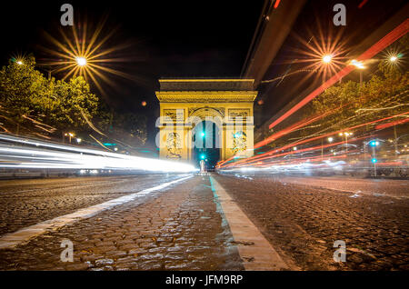 Paris, France A vision of 'special' Arc de Triomphe in Paris