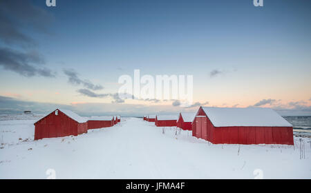 Eggum, Lofoten Islands, Norway Stock Photo