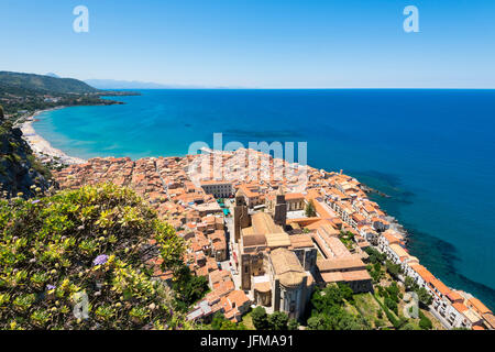 Cefalù, Palermo province, Sicily, Italy Stock Photo