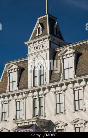 USA, Connecticut, East Haddam, Goodspeed Opera House, 1876 Stock Photo