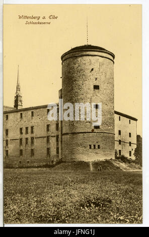 07949-Wittenberg-1906-Schloßkaserne-Brück & Sohn Kunstverlag Stock Photo