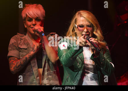 Female American Artist Anastacia plays in the Usher Hall as part of the 'Ultimate collection tour'.  Featuring: Anastacia Where: Edinburgh, United Kingdom When: 31 May 2017 Credit: Euan Cherry/WENN.com Stock Photo