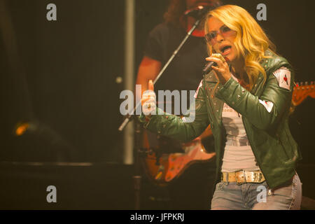 Female American Artist Anastacia plays in the Usher Hall as part of the 'Ultimate collection tour'.  Featuring: Anastacia Where: Edinburgh, United Kingdom When: 31 May 2017 Credit: Euan Cherry/WENN.com Stock Photo