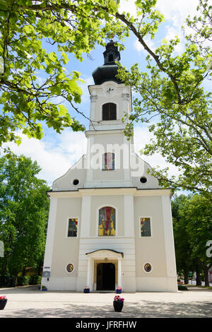 church, Jennersdorf, Südburgenland, Burgenland, Austria Stock Photo