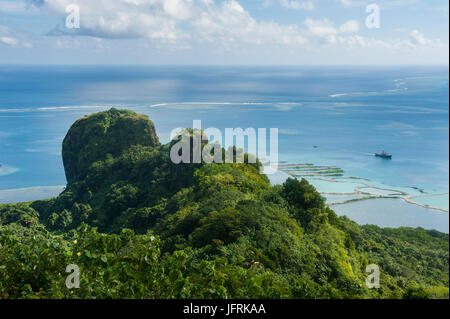 Sokehs Ridge Sokehs Rock, Pohnpei (Ponape), Federated States of Micronesia, Caroline ...