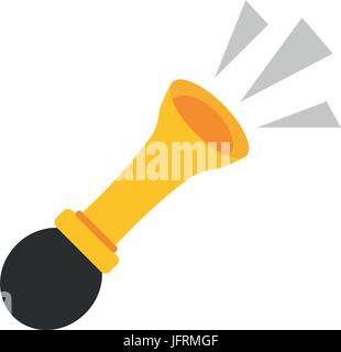 horn or klaxon icon image vector illustration design Stock Vector