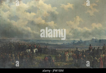 Alexander Clemens Wetterling-Karl XIV Johan på trupprevy Stock Photo ...