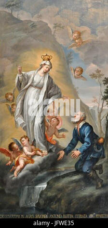 Brusco - Apparition de la Vierge à Antoine Botta Stock Photo