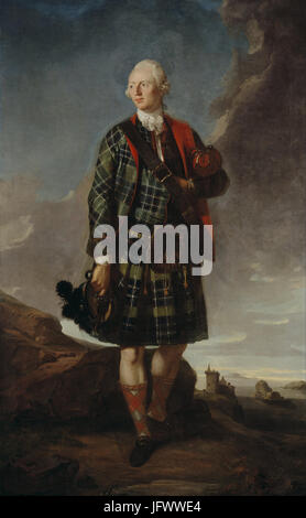 Attributed to Sir George Chalmers - Sir Alexander Macdonald (Sir Alasdair MacDhòmhnaill Shlèite), 1744 - 1795. 9th Baronet of Sleat and 1st Baron Macdonald of Slate - Google Art Project Stock Photo