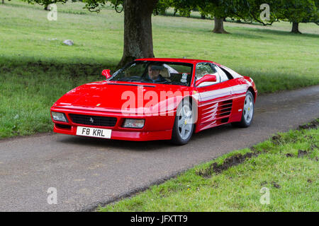 Mark Woodward Classic Events, one of 12 shows held at different locations across the country and features over 400 classic cars, vintage vehicles. Stock Photo