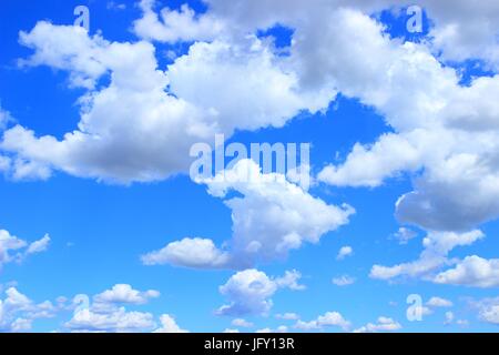 Clouds on blue sky Stock Photo