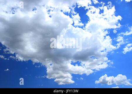 Clouds on blue sky Stock Photo