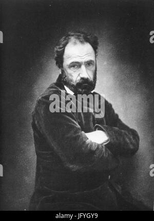 Félix Nadar 1820-1910 portraits Paul Chenavard Stock Photo