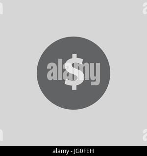 Outline Coins Icon isolated on grey background. Line money symbol for web site design, logo, app Editable stroke. Vector illustration Stock Vector