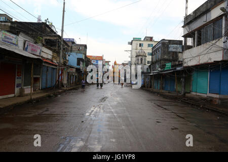 Jagannath rath yatra, Dhamrai, Bangladesh. Dhamrai Roth is about 400 years old tradition living among the Local Hindus. Stock Photo