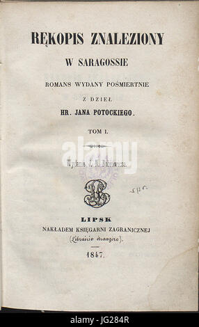 Rekopis znaleziony w saragossie hi-res stock photography and