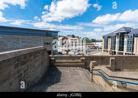 The fantastic Broadway shopping centre in the heart of Bradford, West Yorkshire, UK, July 2017 Stock Photo