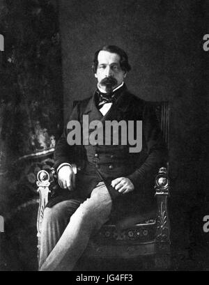 NAPOLEON III (1808-1873) as Emperor of the Second French Empire Stock Photo