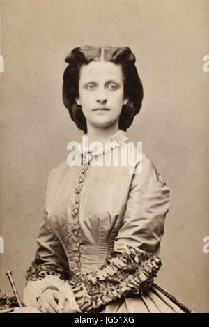 Princess Maria Annunciata of Bourbon-Two Sicilies Archduchess of Austria Stock Photo