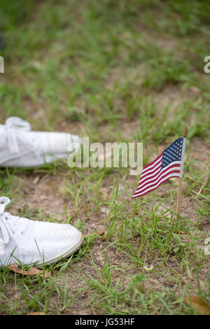 Pensacola, Florida, USA. 27th June, 2017. Save the Bayview Cross Rally.  Sandy Andreoletti/Alamy Live News Stock Photo