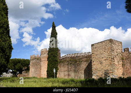 Castle of Vila Vicosa, Alentejo Region, Portugal Stock Photo