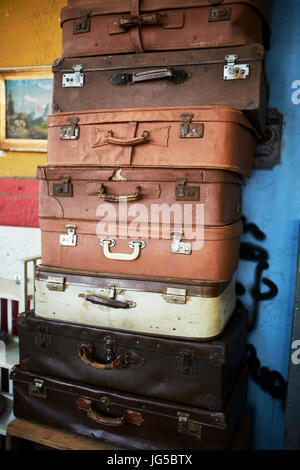 500px Photo ID: 189782525 - Old luggages stock Barrio Italia, Santiago de Chile Stock Photo