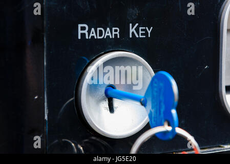 RADAR key from the National Key Scheme, used to open thousands of disabled toilets across the UK. Stock Photo