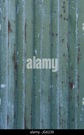 galvanized damage Stock Photo