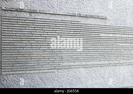 Ulma's Family Museum of Poles saving Jews in small village Markowa, podkarpckie voivodship in Poland Stock Photo