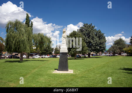 Naauwpoort Monument Main Square Clarens Free State South Africa Stock Photo