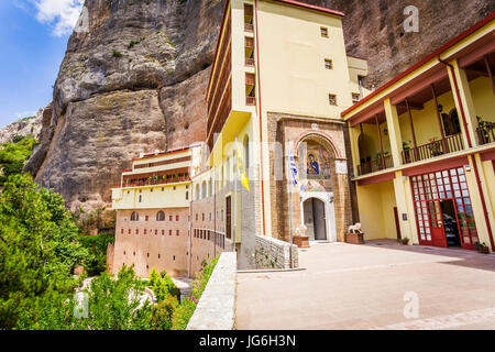 Mega Spileo or Monastery of the Great Cavern Stock Photo