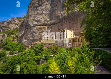 Mega Spileo or Monastery of the Great Cavern Stock Photo