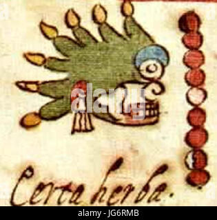 The 'Codex Ríos' is a 16th-century Aztec document that records ...