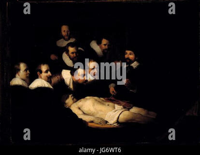 SA 1692-Anatomische les van Dr. Nicolaas Tulp 28naar Rembrandt29 Stock Photo