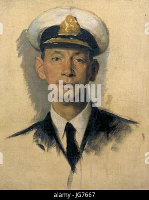 Sketch of 'Vice Admiral Sir Roger Keyes (1872-1945), KCB, CMG, CVO, DSO' Stock Photo