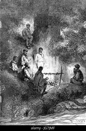 Édouard Riou’s illustration of ‘The Children of Captain Grant’ is an ...
