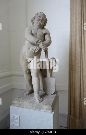 The Phlegmatic, from the Four Humors by Gottfried Knöffler, 1763-1770, Cotta sandstone - Bode-Museum - DSC02409 Stock Photo