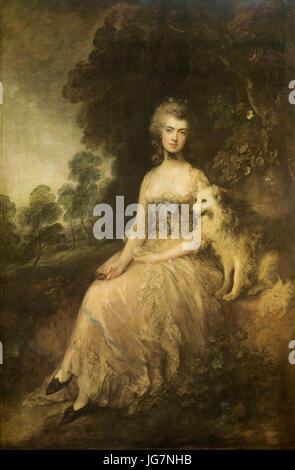 Thomas Gainsborough - Mrs. Mary Robinson ( Perdita ) - WGA08417 Stock Photo