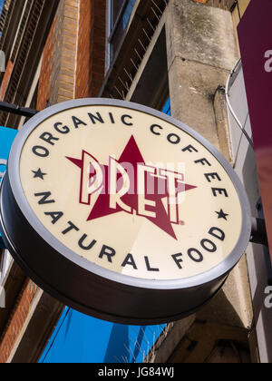 Pret A Manager, Reading, Berkshire, England, UK, GB. Stock Photo