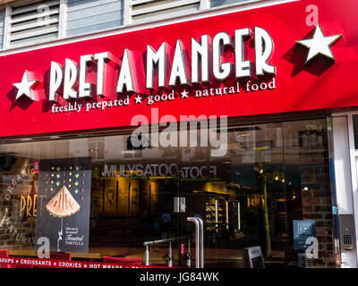 Pret A Manager, Reading, Berkshire, England Stock Photo